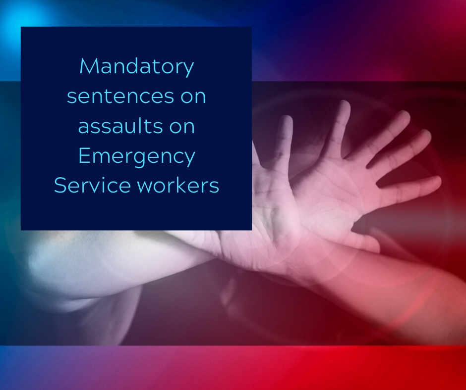 Read more about the article Motion for Mandatory sentences on assaults on Emergency Services workers